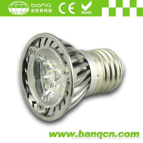 High Heat-Dissipation 3*1w E27 LED Spotlight (BQ-GU10-1W3)